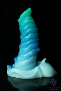 Zraza by Built Up Beasts Fantasy Dildo Platinum Cure Silicone Hand Made