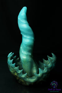 Xitass by Built Up Beasts Maw Tongue Fantasy Dildo Platinum Cure Silicone Hand Made